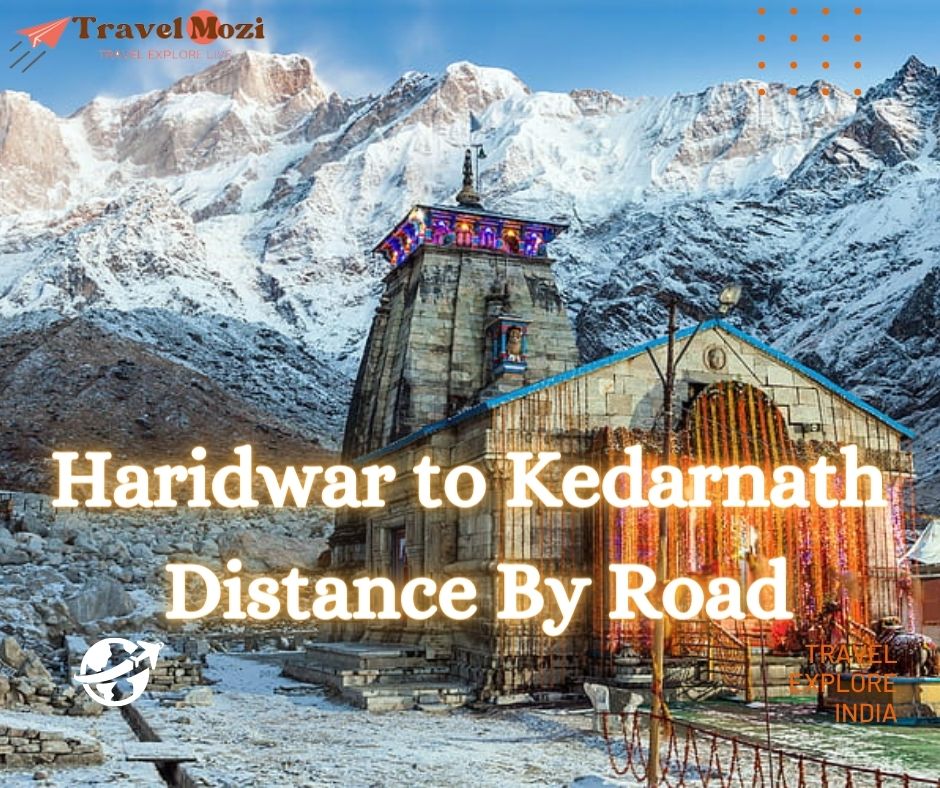 Haridwar to Kedarnath Distance
