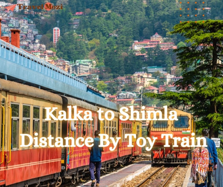 Kalka to Shimla Distance