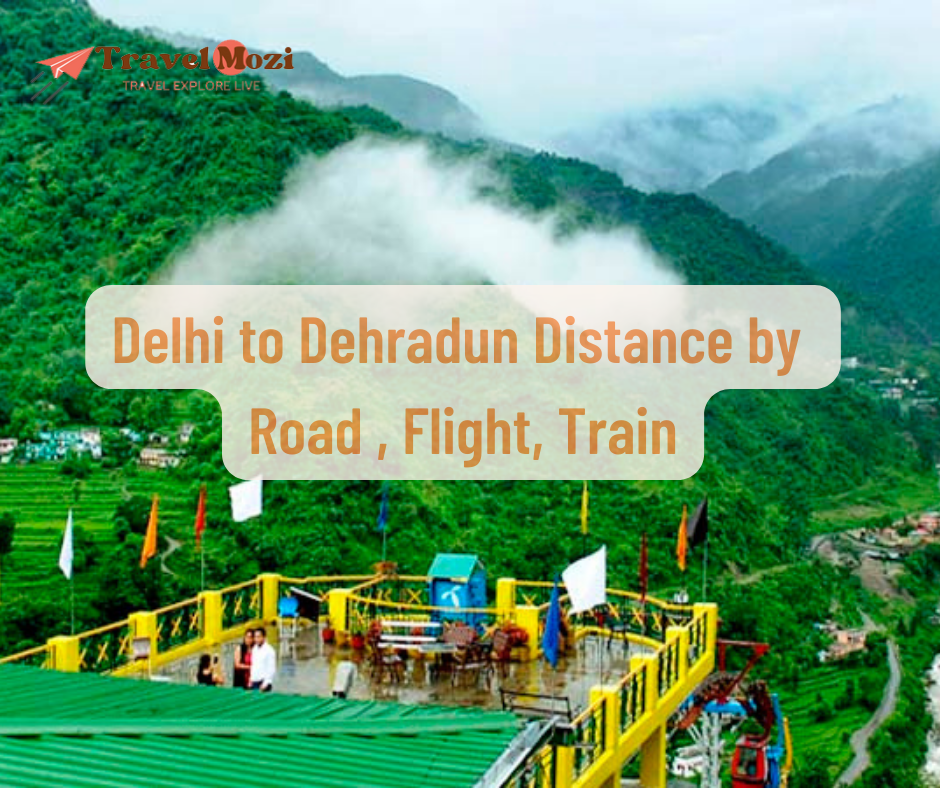 delhi to dehradun distance