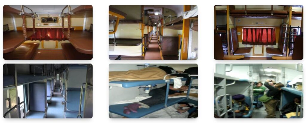 Three Tier Air Conditioned Classroom (3AC ) - 3a in train